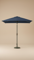 Slate Navy Aluminum Patio Umbrella