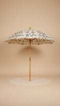 Olive Leaf Hardwood Frame Umbrella